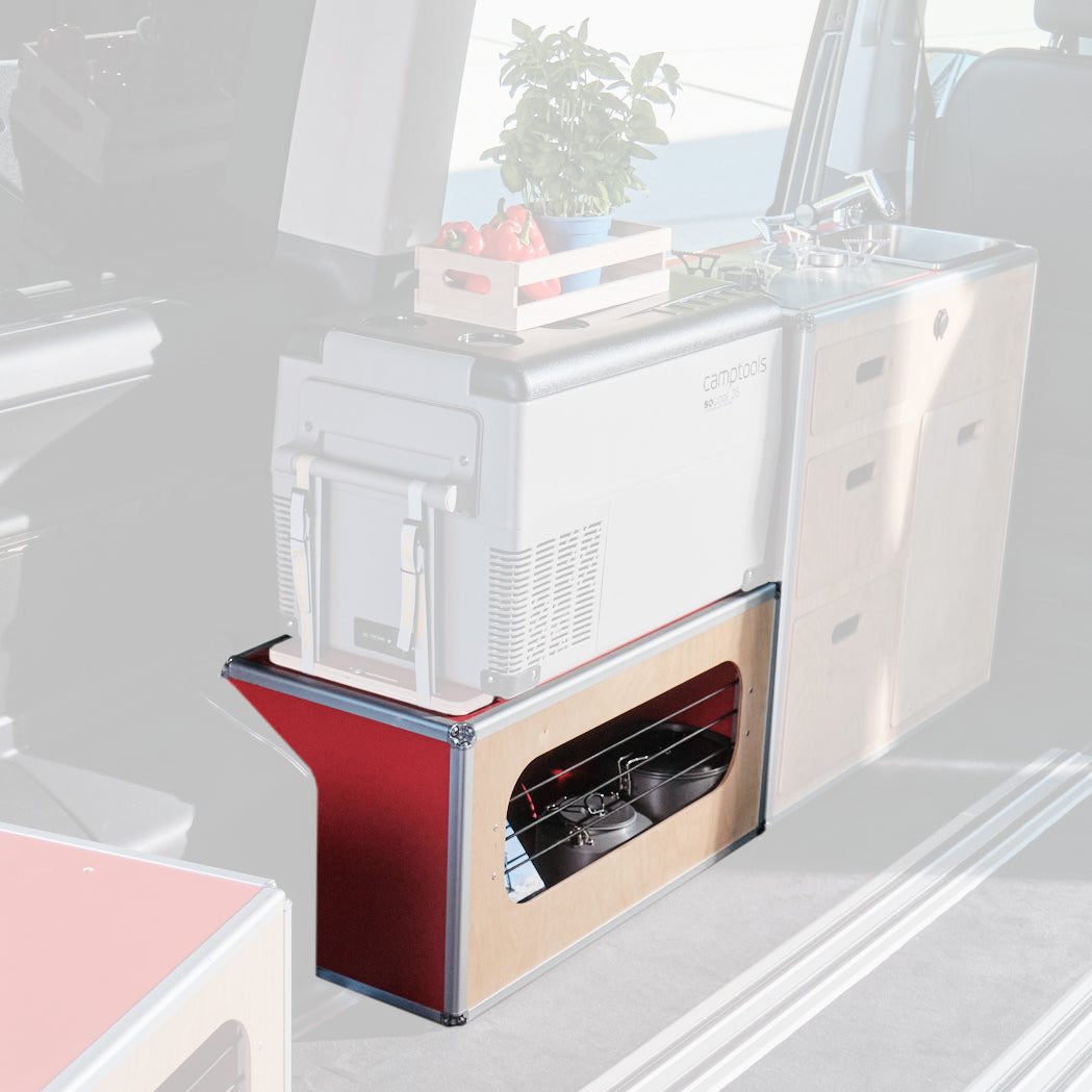 Kühlbox mit Rollen und Adapter Schwarz & Grau 36 L PP & PE